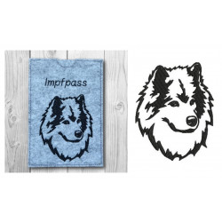 Stickdatei - Eurasier Silhouette